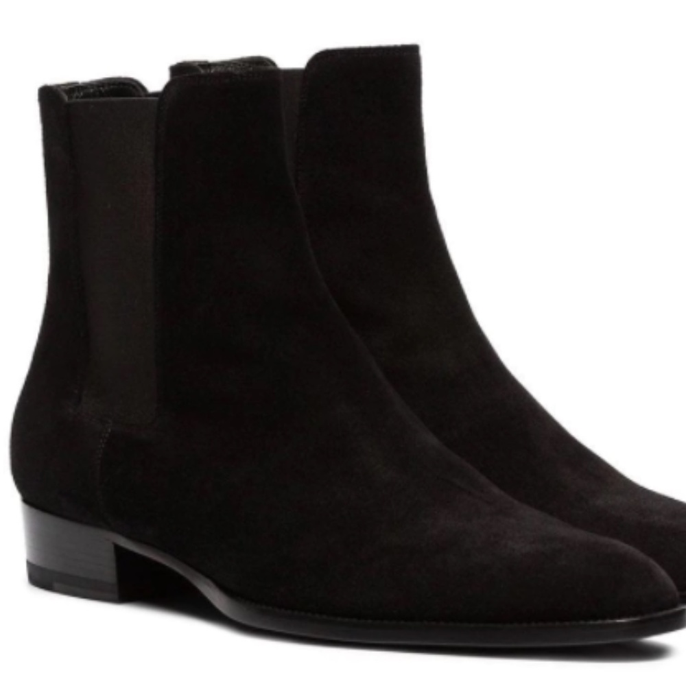 SAINT LAURENT WYATT CHELSEA BOOTS